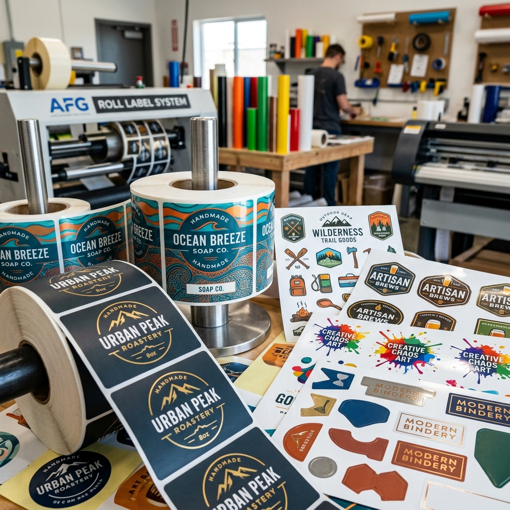 Custom Stickers
& Labels